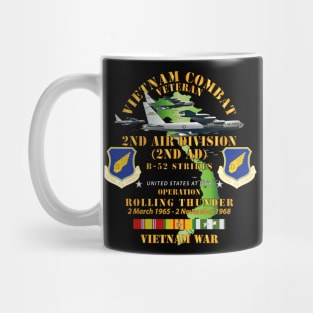 2nd Air Division - Operation Rolling Thunder w VN SVC Mug